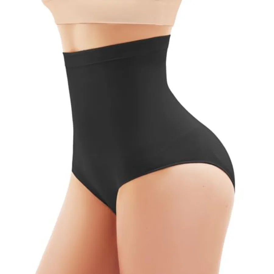 Tummy Control Shapewear Underwear for Women, Seamless Faja Body Shaper Briefs, High Waist Shorts Panties