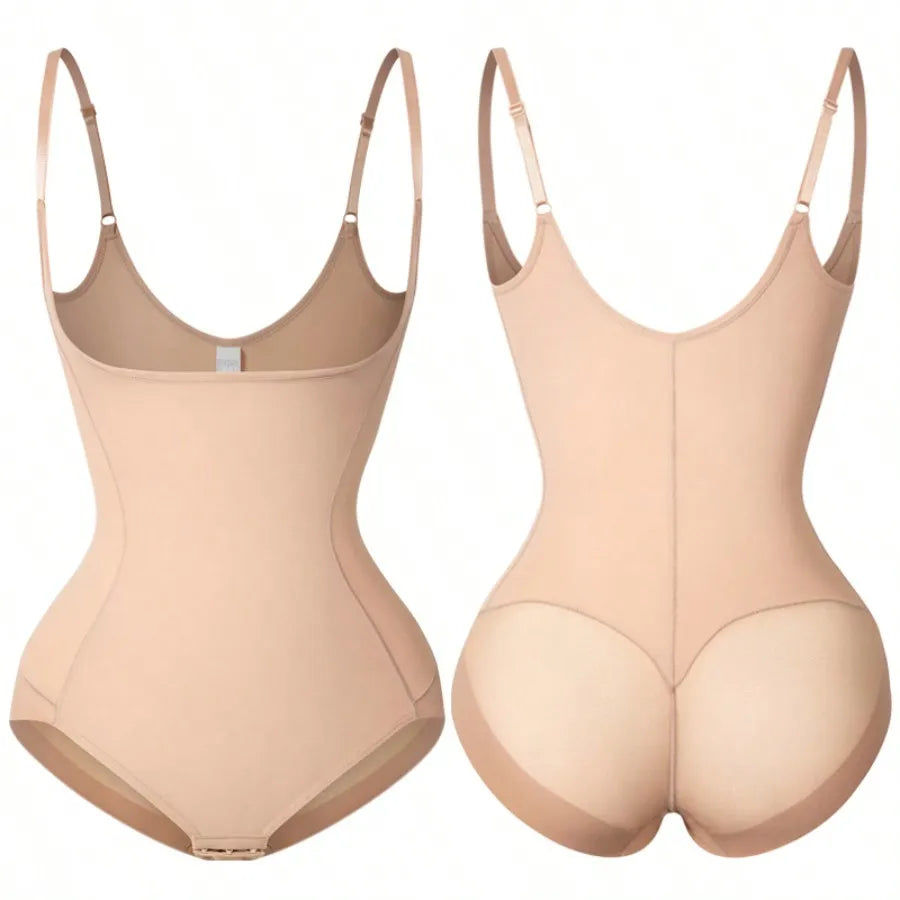 Shapewear For Women Tummy Control Bodysuits Waist Trainer Body Shaper Slimming Underwear Open Bust Compression Belly Girdles