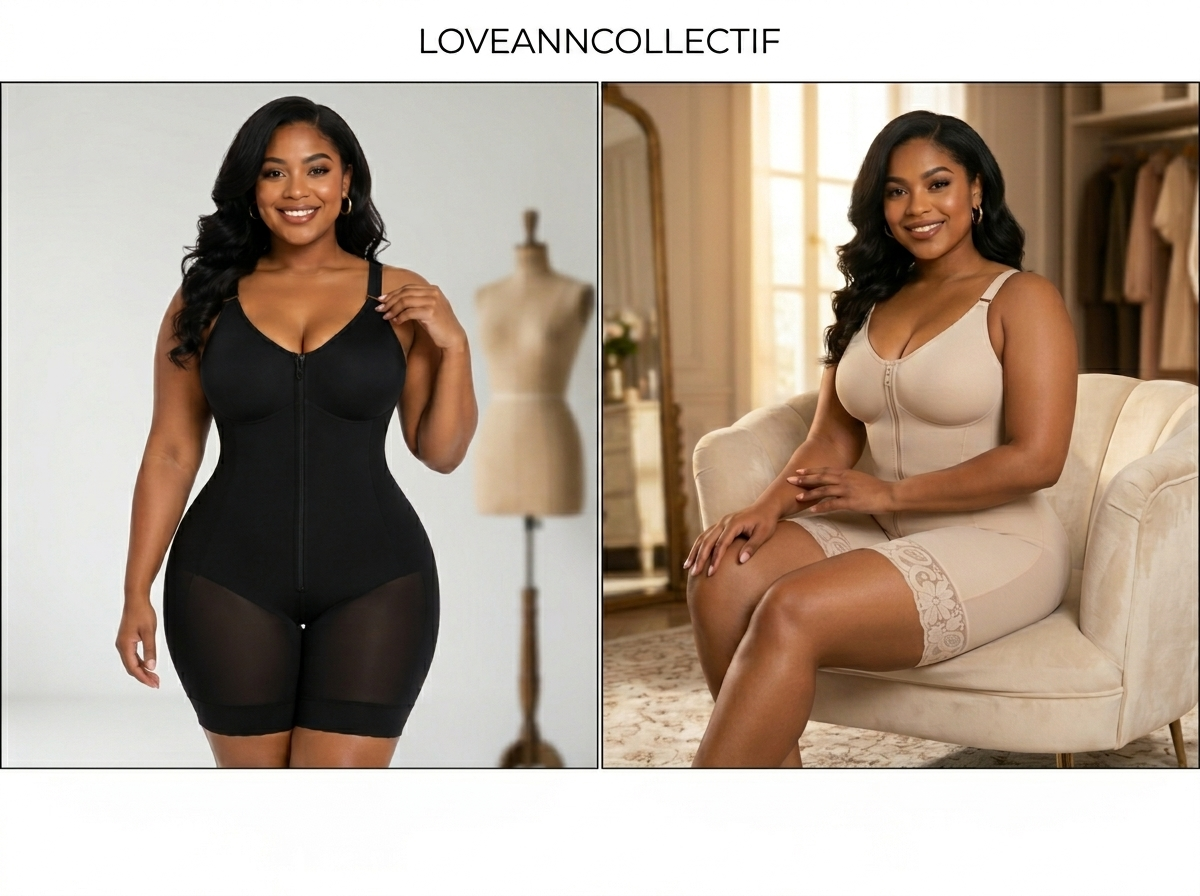 Full Body Shapewear Bodysuit for Women – High Compression